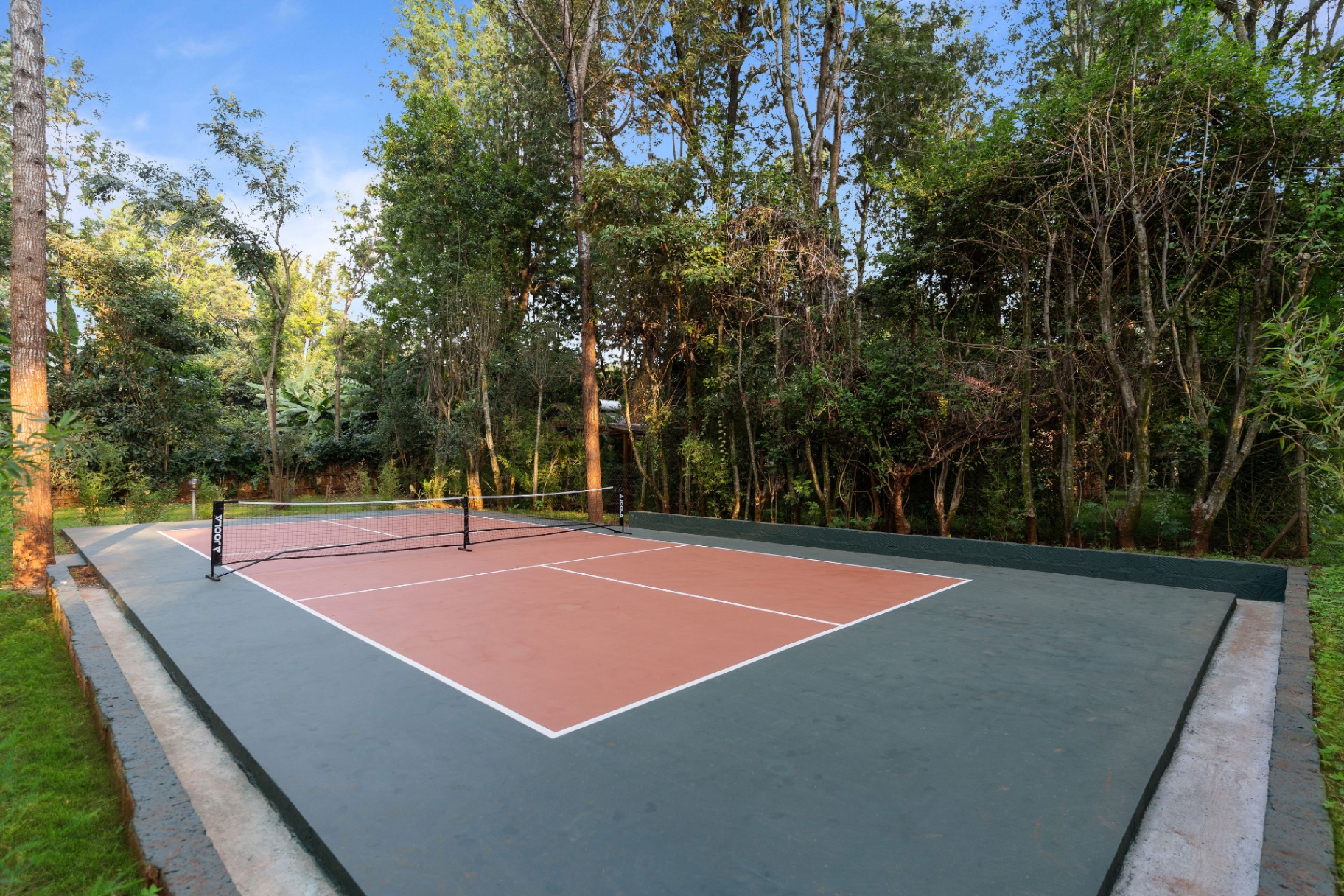 Pickleball with friends — experience for guests staying at Jungle Oasis Nairobi