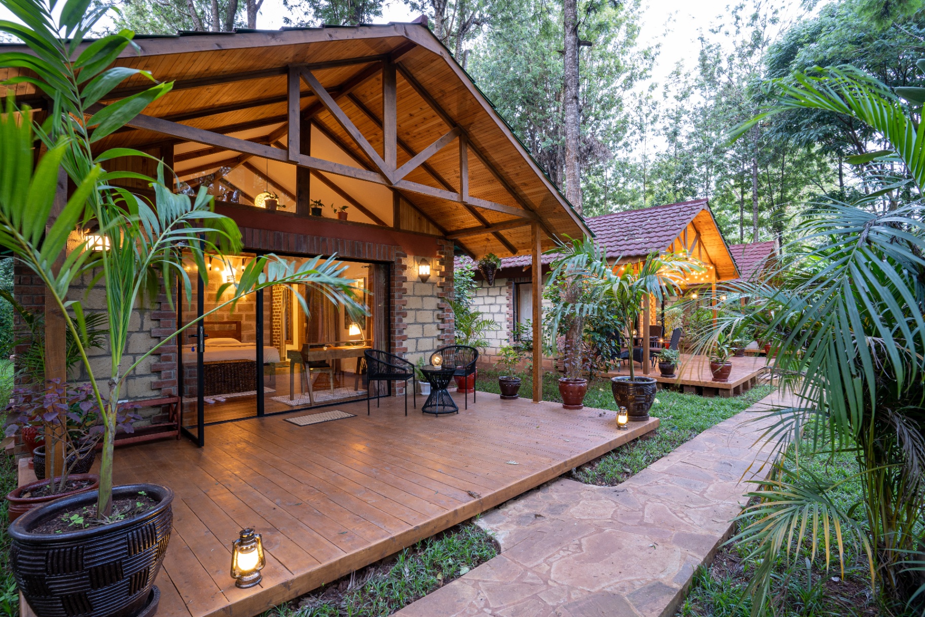 Cottage 2 with private garden & jacuzzi, 2 bedroom accommodation at Jungle Oasis Nairobi in Karen, Nairobi